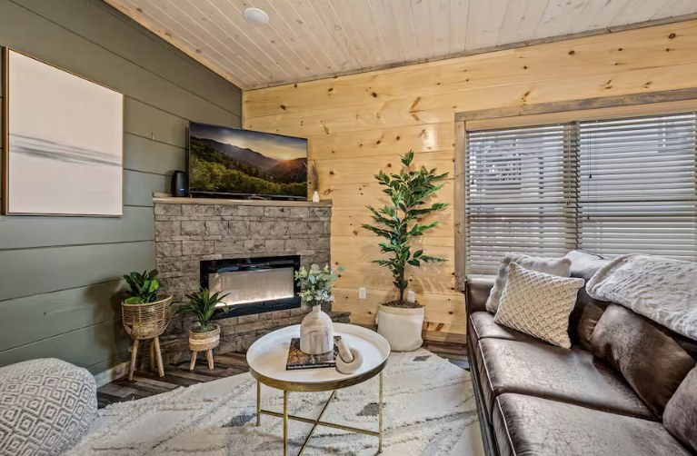 Main level living room